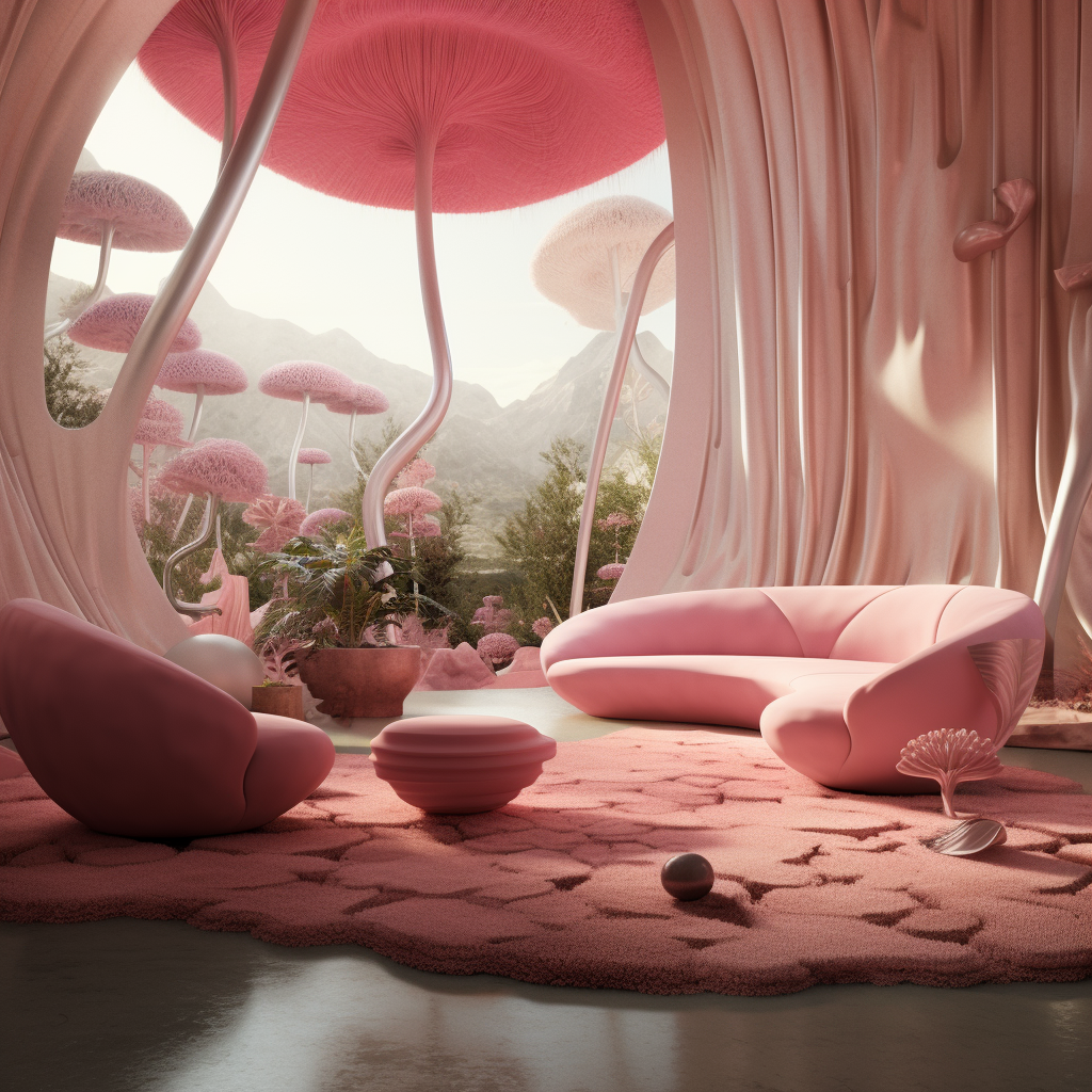 EvaD_surreal_interior_design_with_a_pink_mushroom_theme_rendere_9122e8f4-3c9d-4199-9280-1bbc76eb9d8b